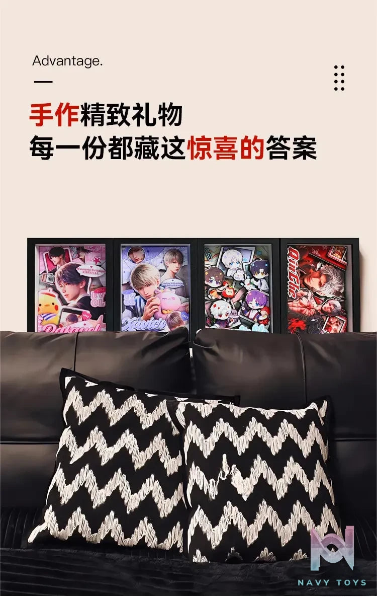 Yu Zhi Jiang Studio – Love and Deepspace Multiple Characters 3D Decorative Painting Love and Deepspace