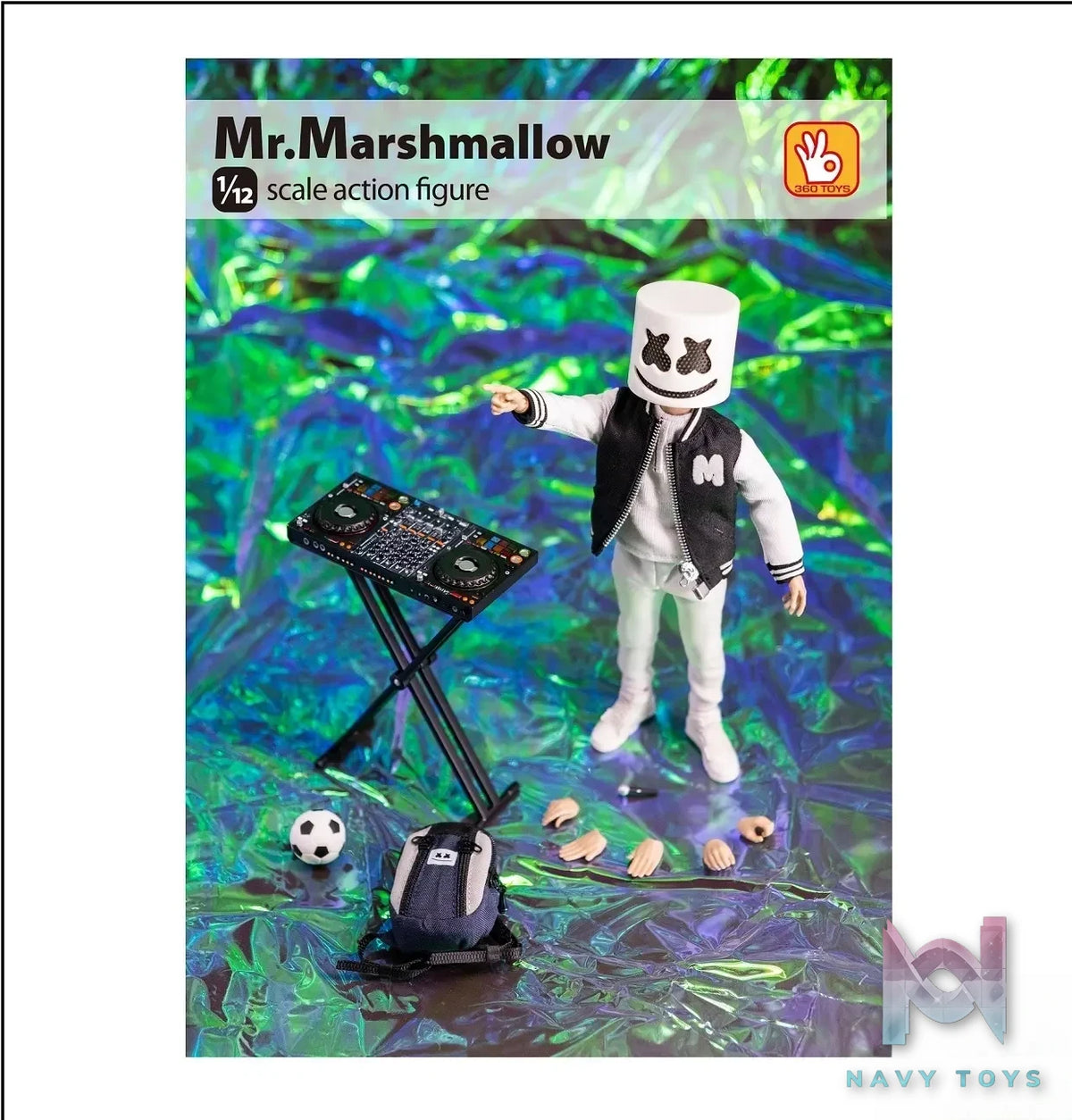 360Toys Studio – Mr.Marshmallow 1/12 action figure (Licensed)