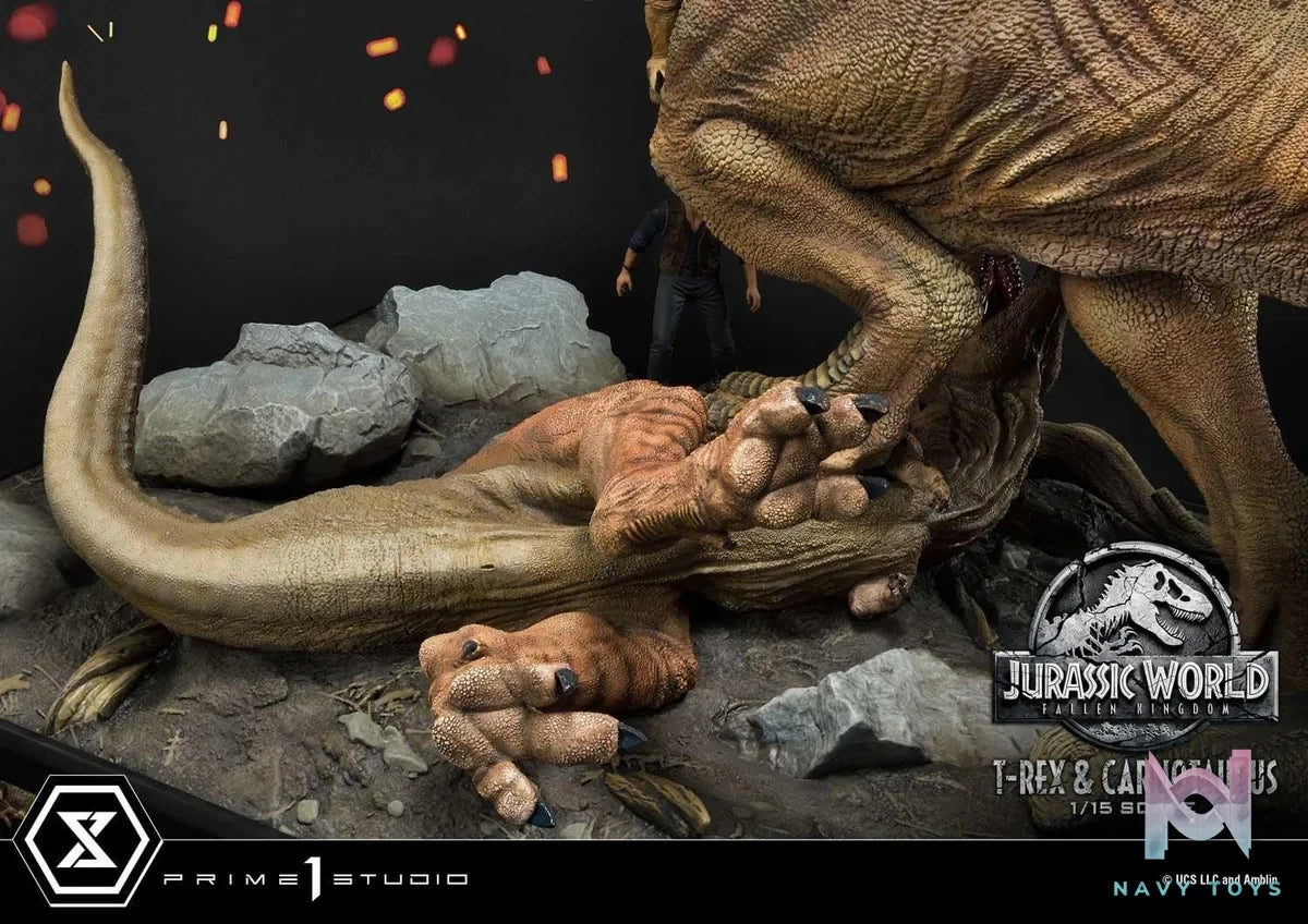 Tyrannosaurus - Rex & Carnotaurus - Jurassic World - Prime 1 Studio resin statue Prime 1 Studio anime figure