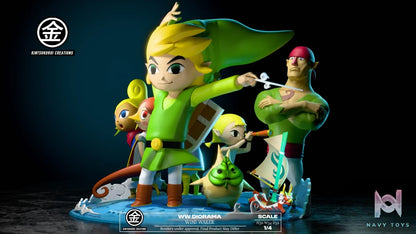 Kintsukuroi Creations Studio – The Legend of Zelda Wind Waker Diorama