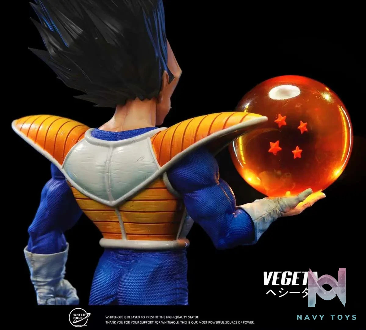 White Hole Studio – Dragon Ball Proud Saiyan Prince Shoulder Armor Battle Suit Vegeta