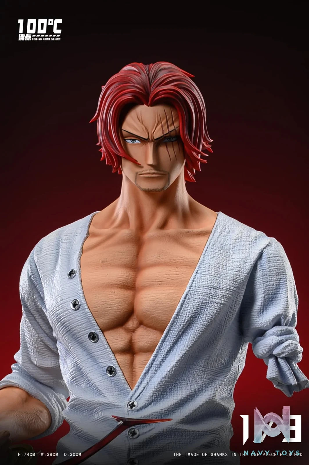 Shanks Boiling Point Studio resin statue boiling point studio anime figure