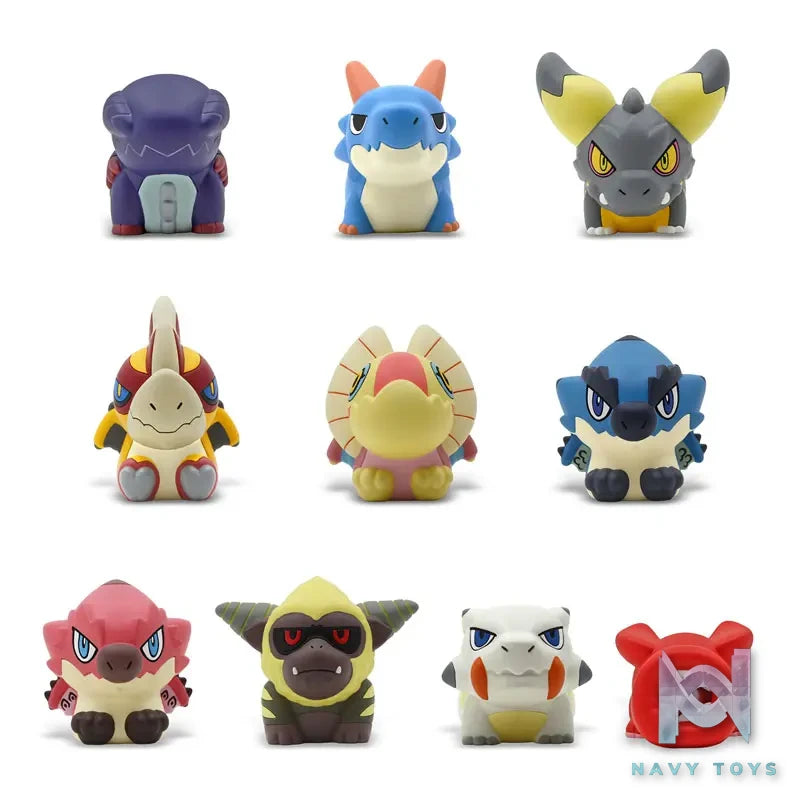 CAPCOM Studio – Capcom Figure Builder Finger Puppet Monster Hunter Vol.2 10Pack BOX (Licensed)