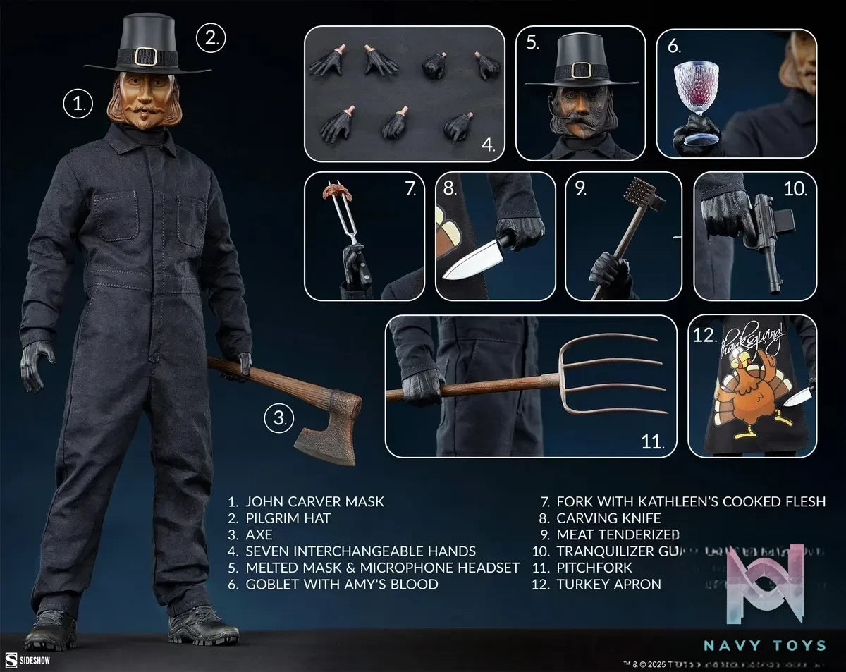 Sideshow Collectibles – Thanksgiving John Carver 100503 (Licensed)