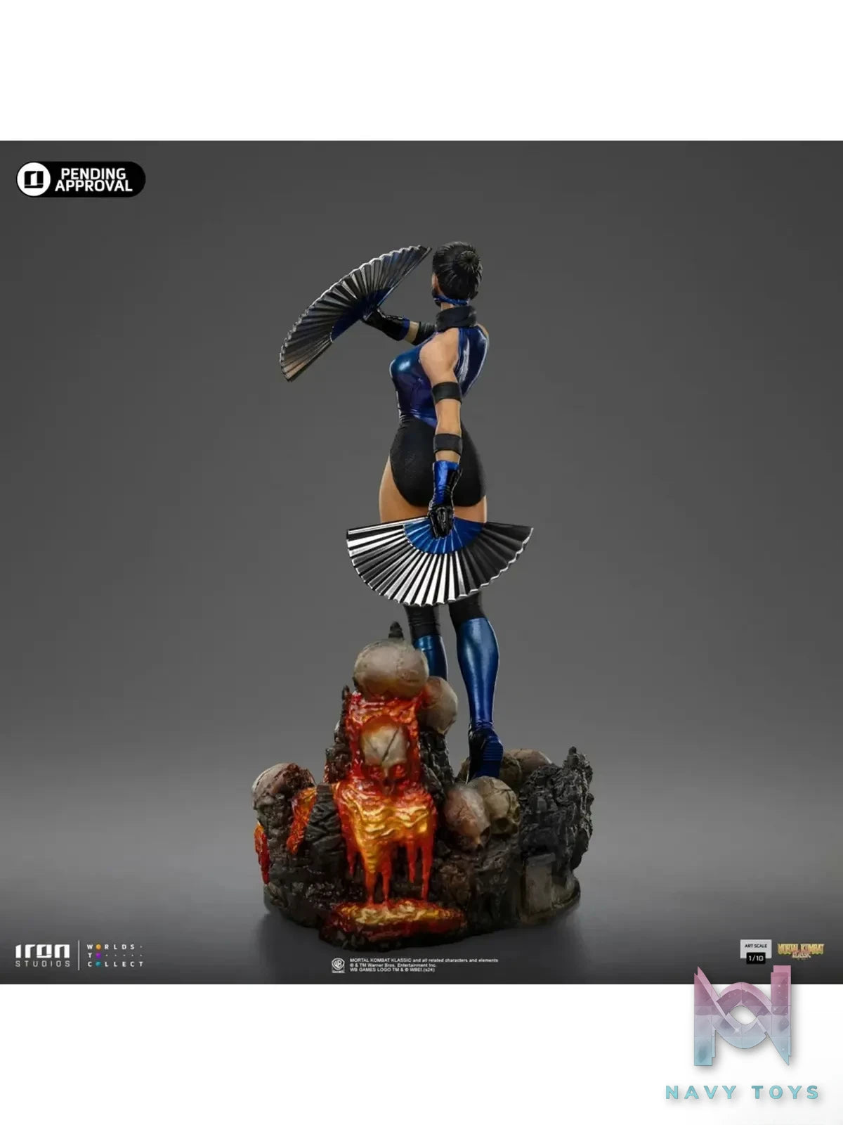 Iron Studios – Kitana Statue Mortal Kombat Art Scale MORTAL122925-10 (Licensed)