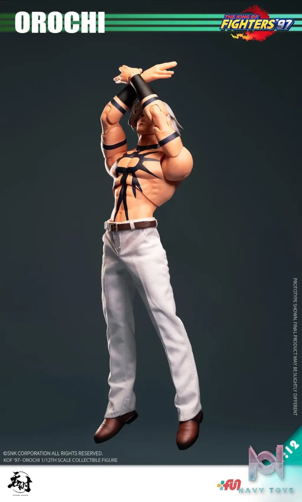 TunShi – King of Fighters 97 1/12 Orochi Action Figure TS-015 (Licensed)