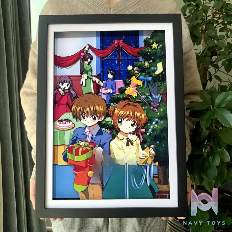KALA HOME Studio – Cardcaptor Sakura Multiple Characters #02 3D Decorative Painting Cardcaptor Sakura
