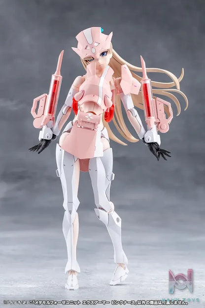 Kotobukiya – MEGALOMARIA UNLIMITED UNIVERSE METAMORPHOSE UNIT EXARMOR PINK NURSE Plastic Model (Licensed)