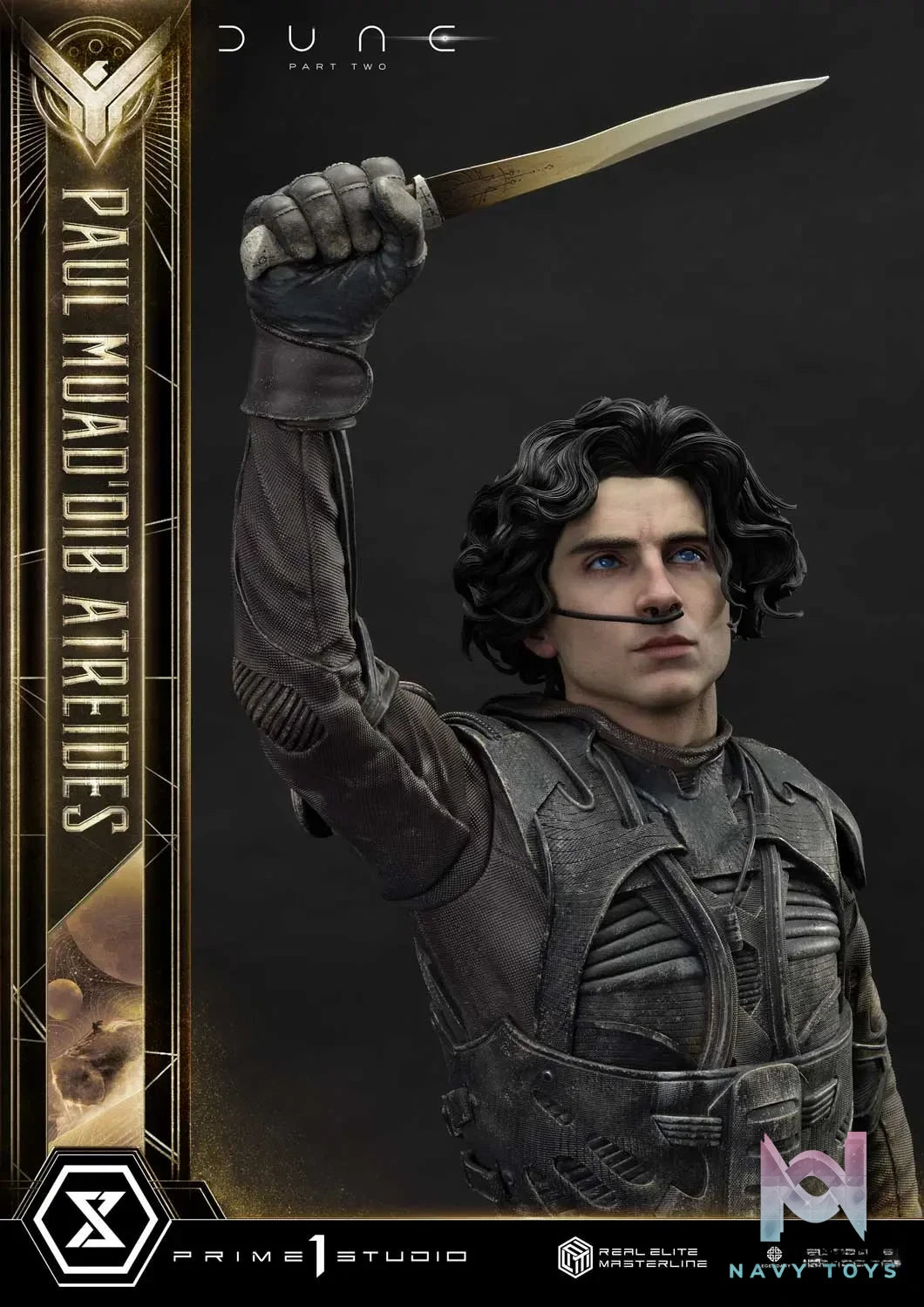 Prime 1 Studio – Real Elite Masterline Dune: Part Two (Film) Paul Atreides REMDUNE2-01 REMDUNE2-01UT REMDUNE2-01UTS (Licensed)