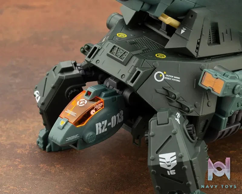 Kotobukiya – HMM ZOIDS RZ-013 CANNON TORTOISE Marking Plus Ver. 1/72 Plastic Model (Licensed)