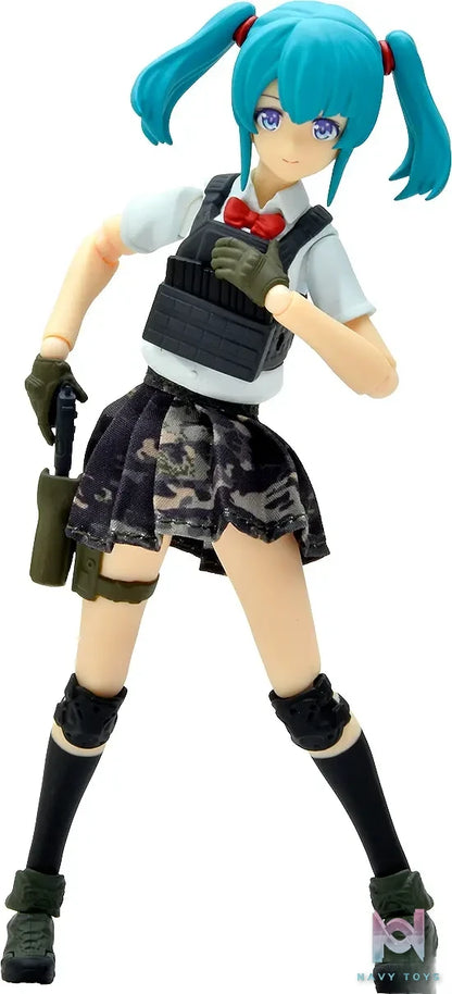 Tomytec – figma LittleArmory Armed JK: Variant D2 X E2 X F2 X figmaPLUS LittleArmory Armed JK Variant Loadout Set 4, Code: URBEX (Licensed)