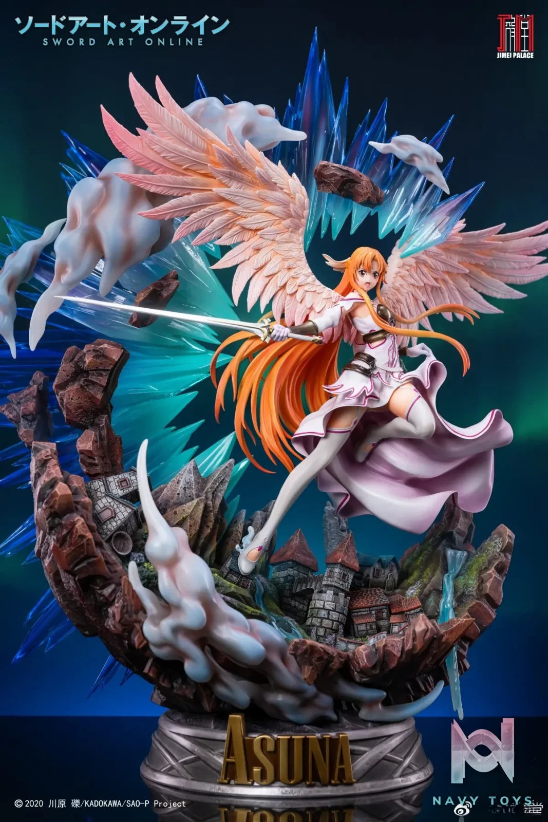 JIMEI PALACE Studio - Sword Art Online: Asuna Creator God Stacia (Licensed) resin statue Navy Toys anime figure