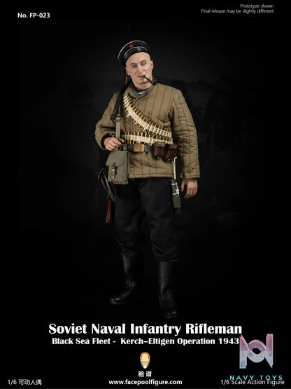 Facepoolfigure – 1/6 Action Figure Soviet Naval Infantry Rifleman Black Sea Fleet FP023A & FP023B (Licensed)