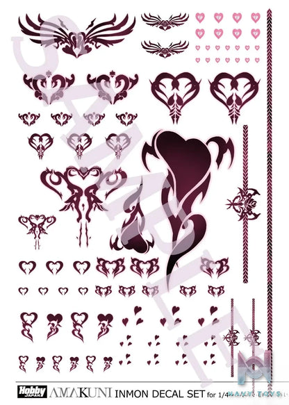 HOBBY JAPAN – INMON Decal Set Vol.1 X Vol.2 X Vol.3 X Vol.4 (Licensed)