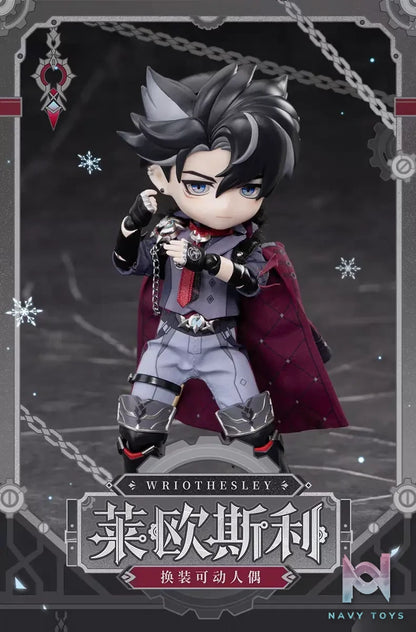 miHoYo – Genshin Impact Wriothesley 1/12 Scale Outfit-Changeable Action Figure (Licensed)