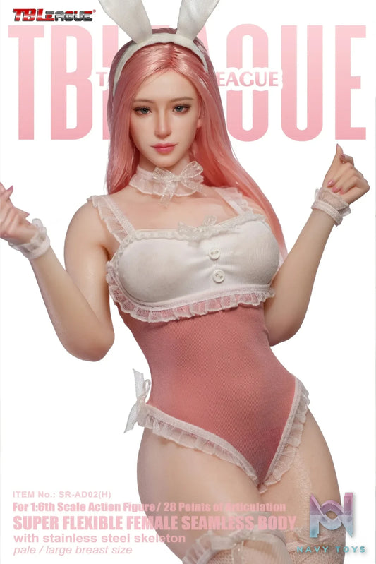 TBLeague – Bunny Girl 1/6 Platinum Silicone Female Body (Licensed)