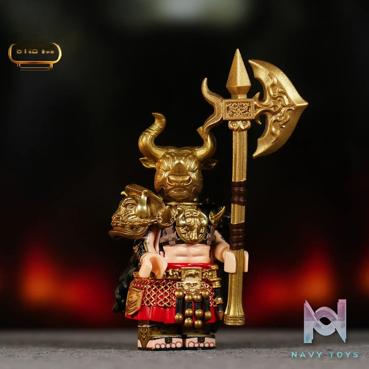LEYILEBRICK Studio – Greek Mythology Minotaur Bull Headed Monster Original