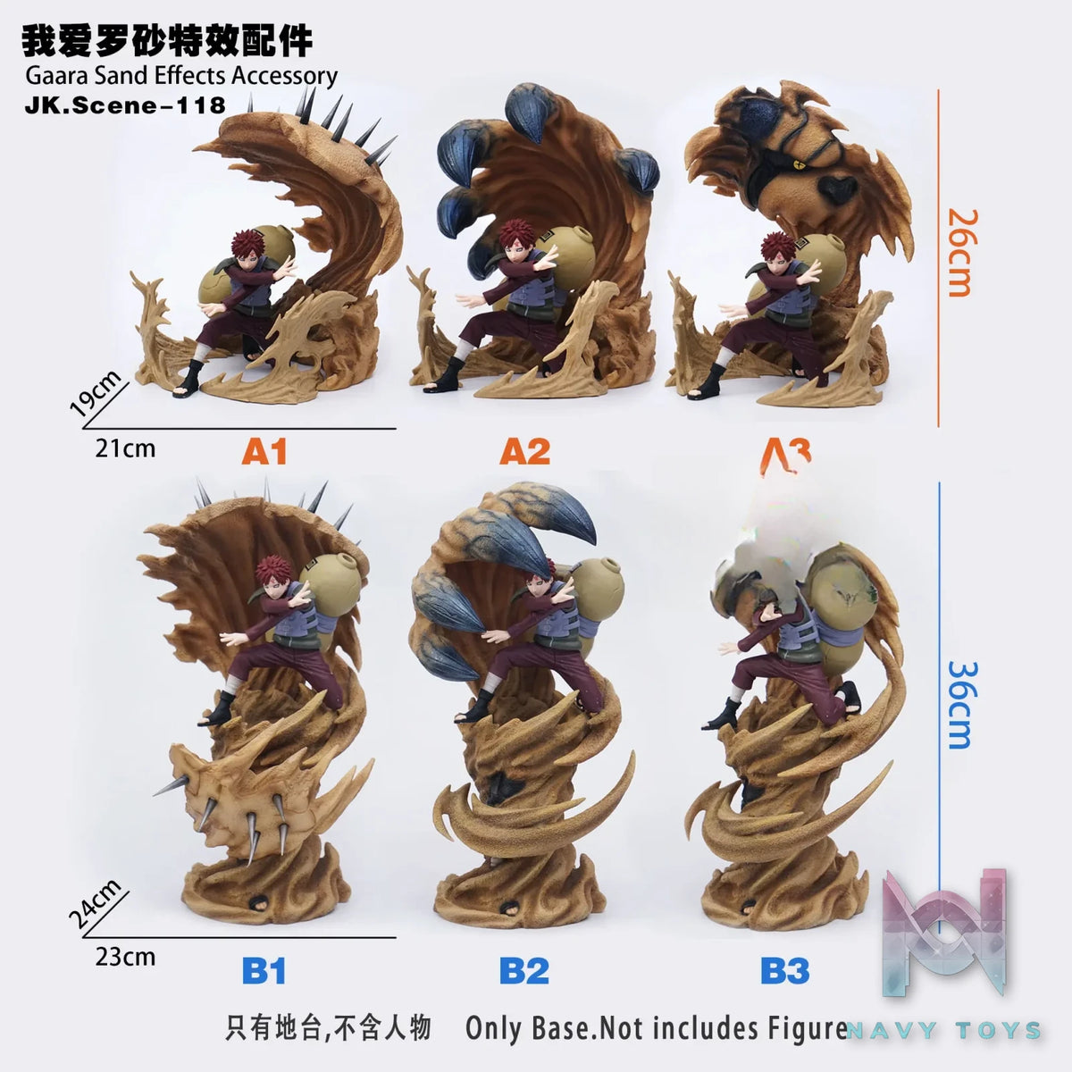 Jacksdo Studio – Gaara Sand Effects Accessory Naruto