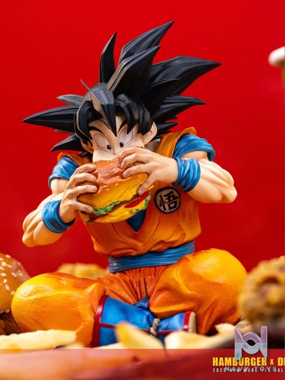 Hamburger Goku - Dragon Ball - HS Studio resin statue hs studio anime figure
