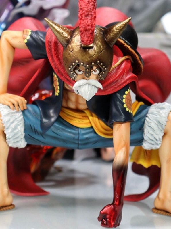 Luffy Lucy - One Piece - Licking Dog resin statue lickking Dog Studio anime figure