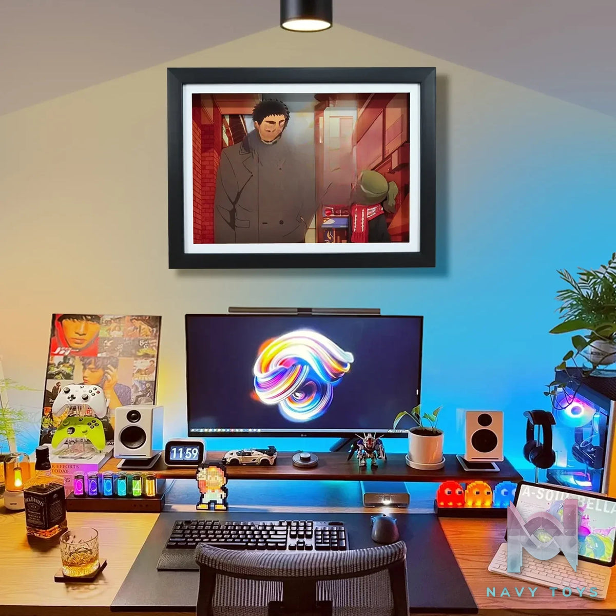 KALA HOME Studio – Futaba Igarashi X Harumi Takeda 3D Decorative Painting My Senpai Is Annoying
