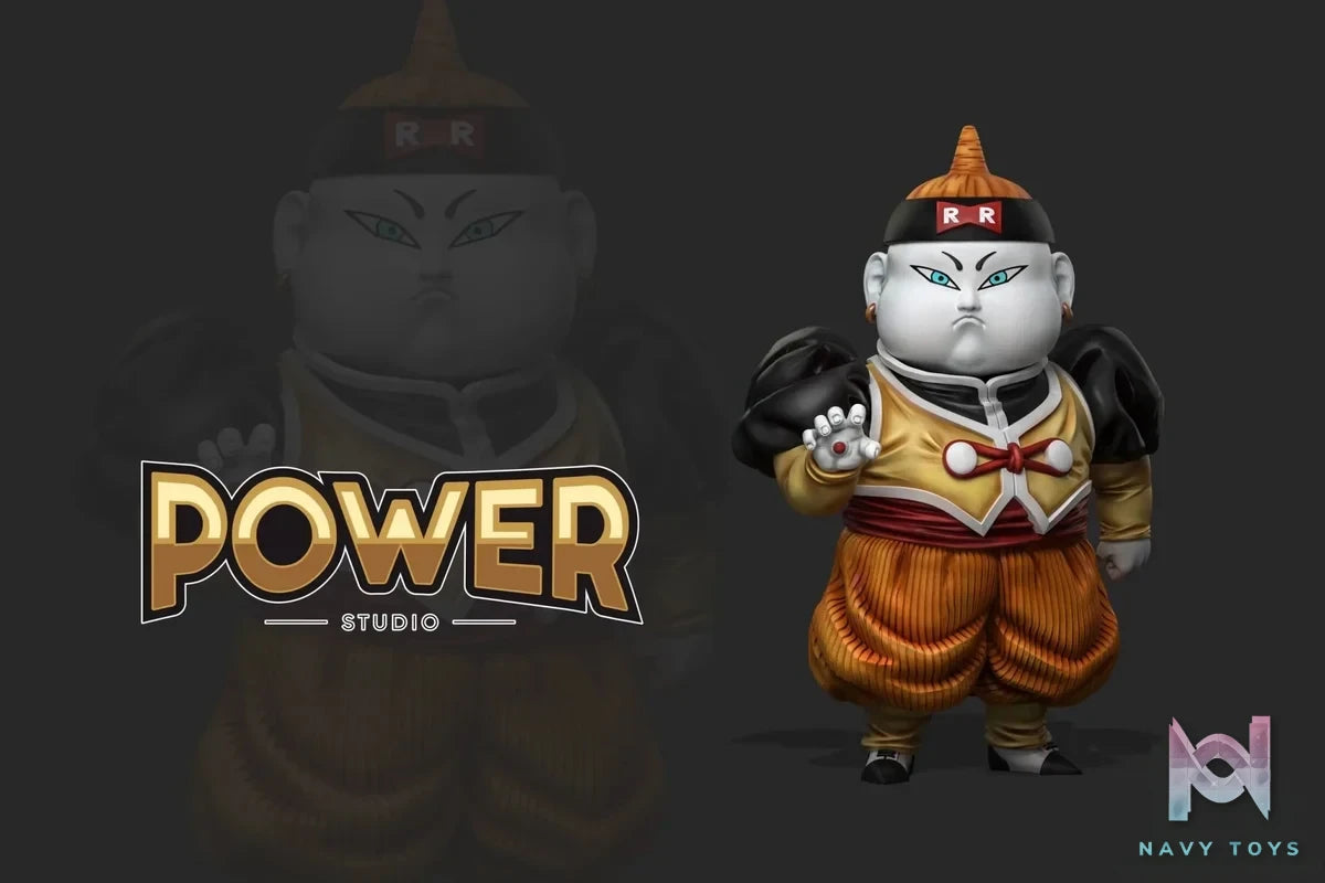 Power Studio - Dragon Ball WCF Dragon Ball Android Chapter Android 19 resin statue Navy Toys anime figure