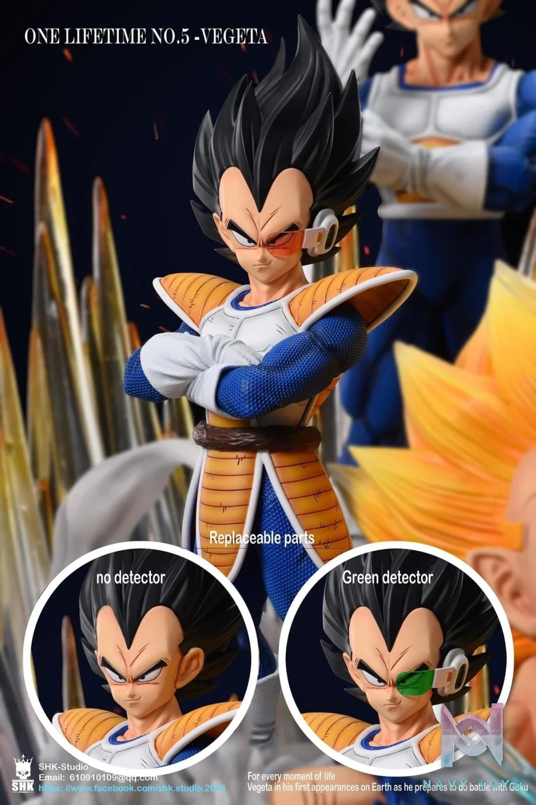 Vegeta - Dragon Ball - SHK Studio resin statue SHK Studio anime figure