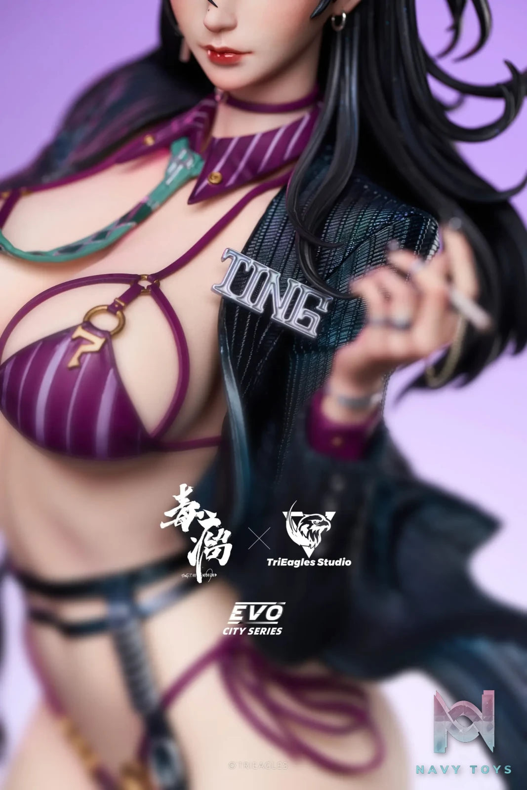 TriEagles Studio – EVO CITY SERIES Suit Thug TING Statue (Licensed)