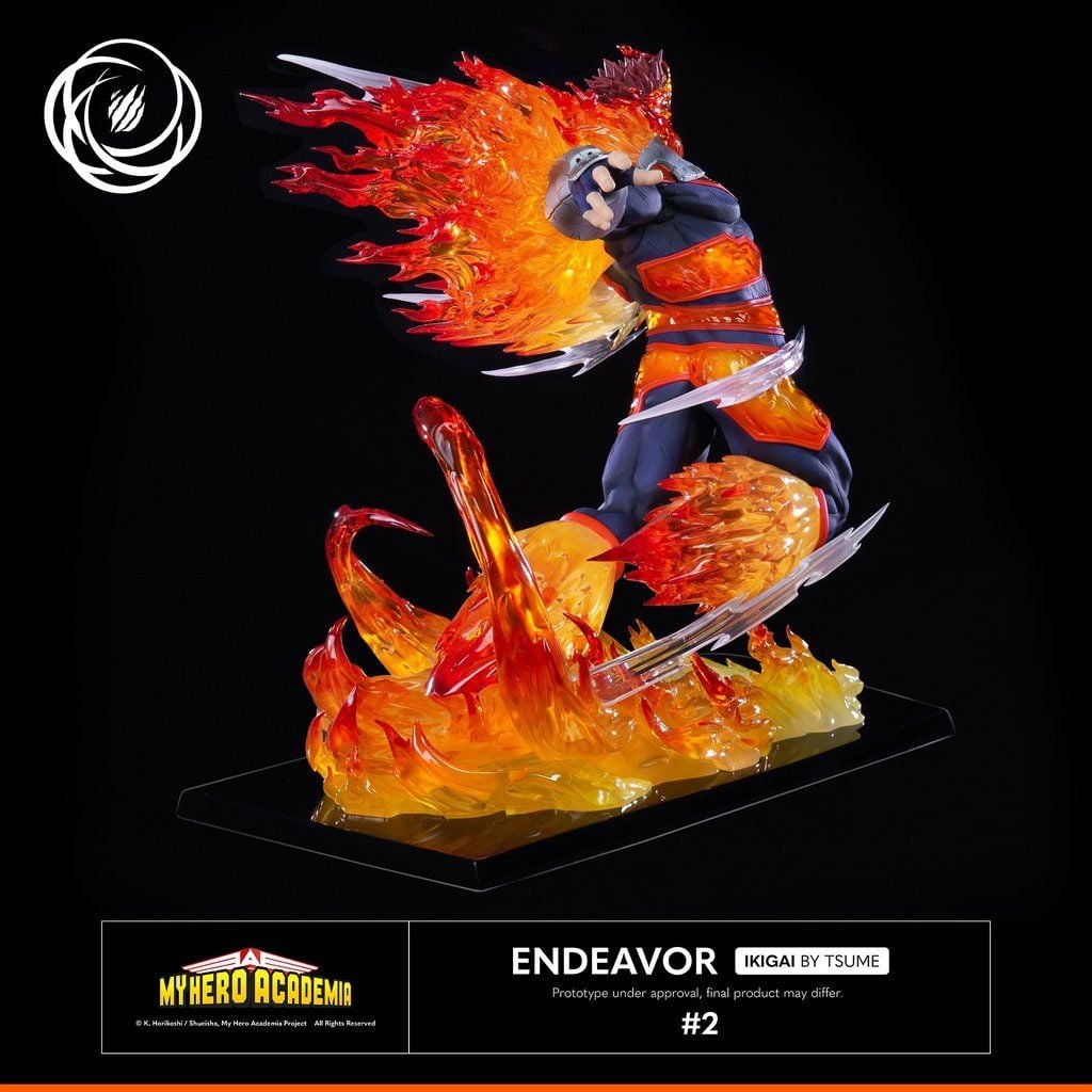 Endeavor Ikigai - My Hero Academia - Tsume Art resin statue Tsume Art Studio anime figure
