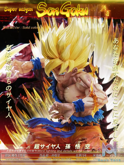 Monkey.D Studio – Dragon Ball Series Super Saiyan Son Goku