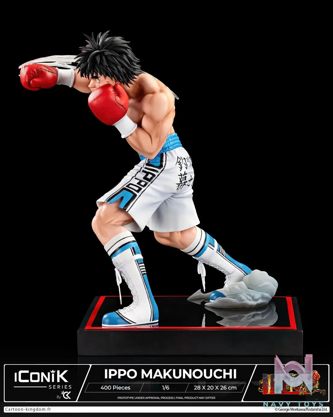 Cartoon Kingdom Studio – Hajime no Ippo – Makunouchi Ippo Iconik 1/6 Statue (Licensed)