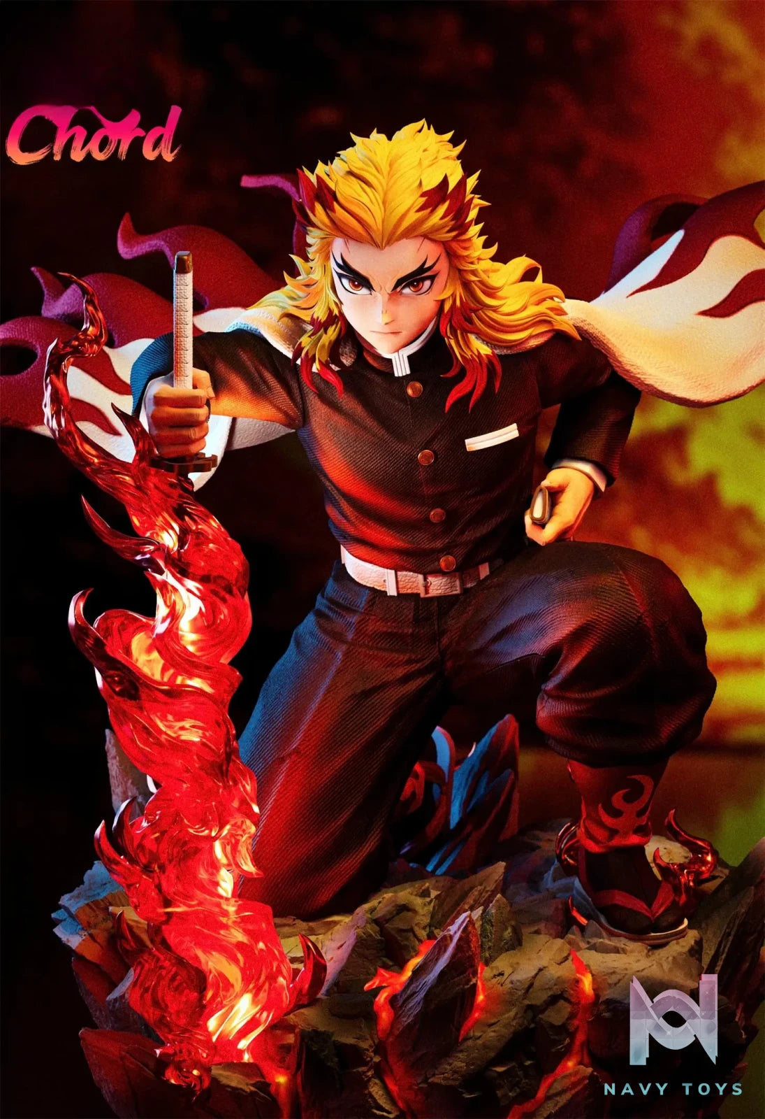 Chord Studio – Flame Breathing Kyojuro Rengoku Demon Slayer