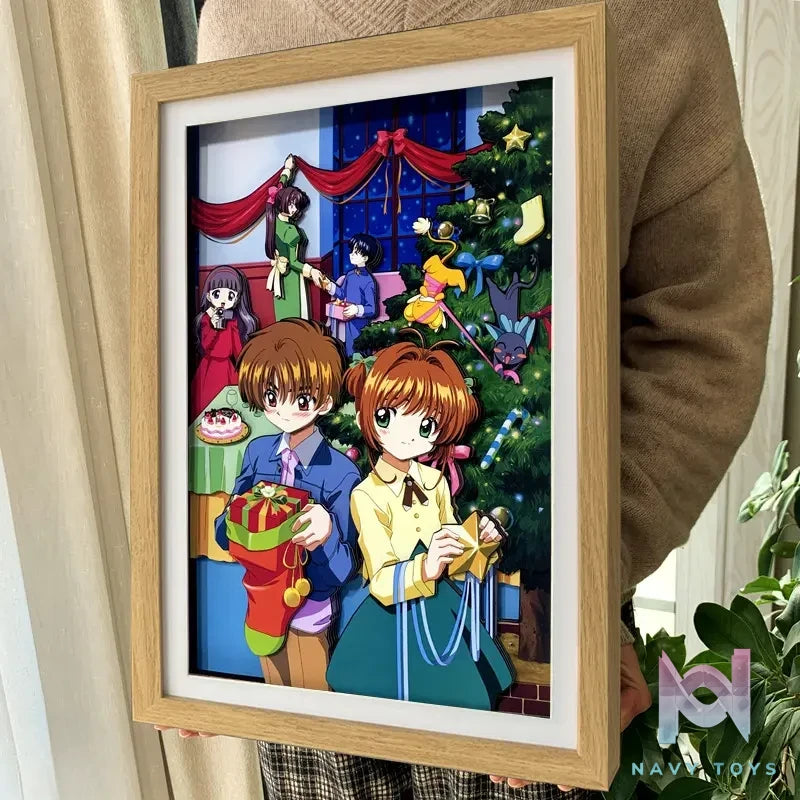 KALA HOME Studio – Cardcaptor Sakura Multiple Characters #02 3D Decorative Painting Cardcaptor Sakura