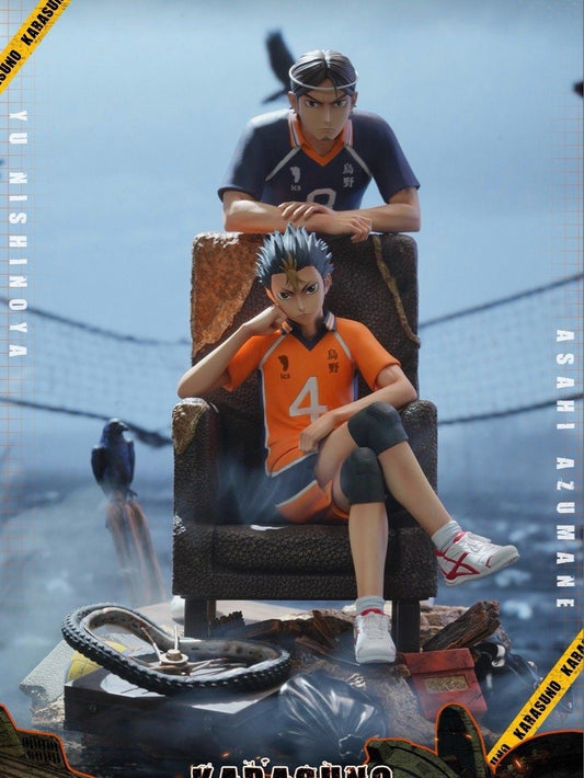 Yu Nishinoya & Asahi - Haikyuu!! - HIKARI Studio resin statue HIKARI Studio anime figure