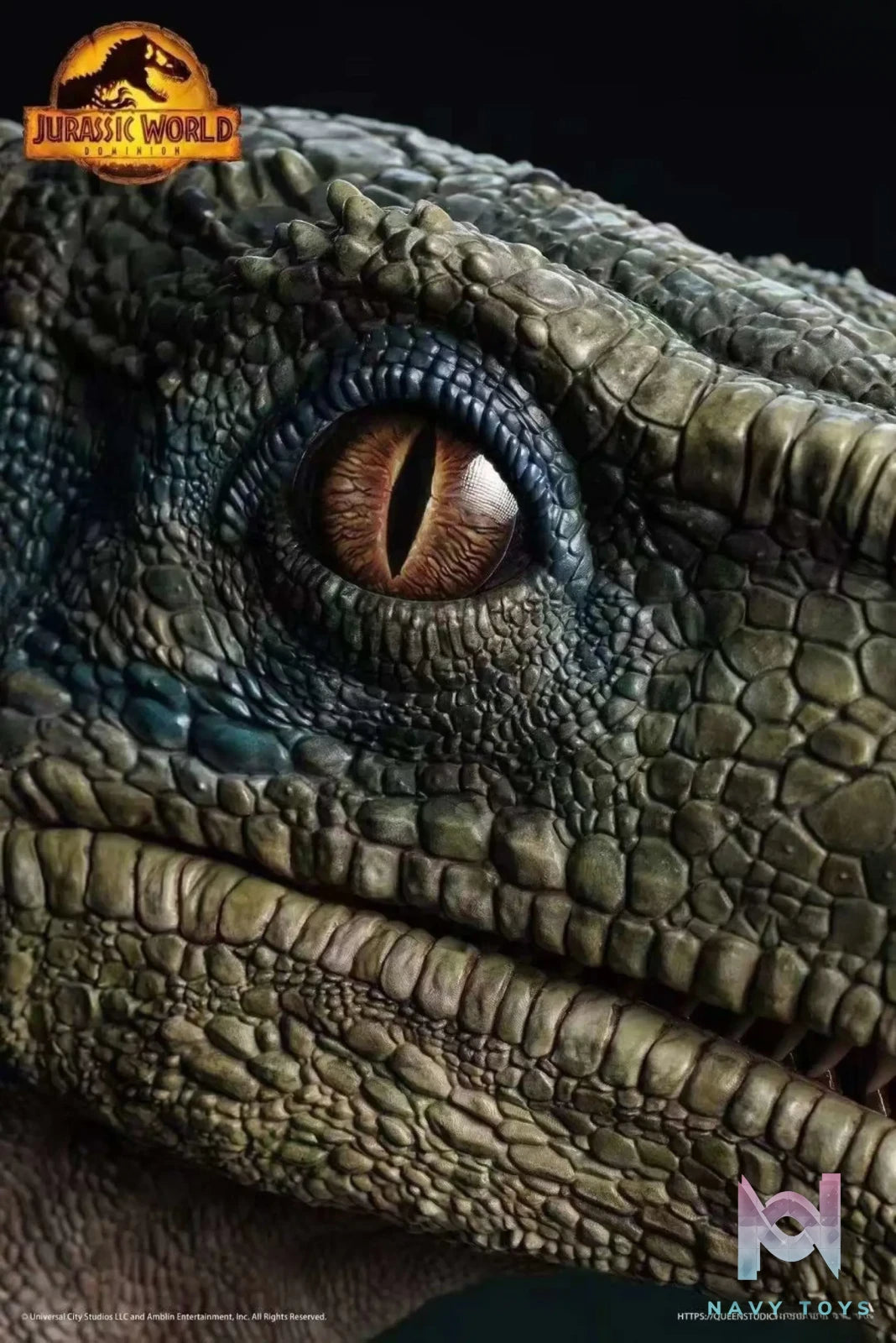 Queen Studio – Jurassic World Second Jurassic Beta Dinosaur Statue (Licensed)
