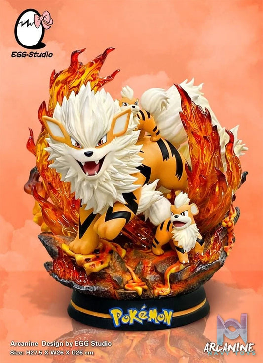 Arcanine - EGG Studio resin statue egg studio anime figure