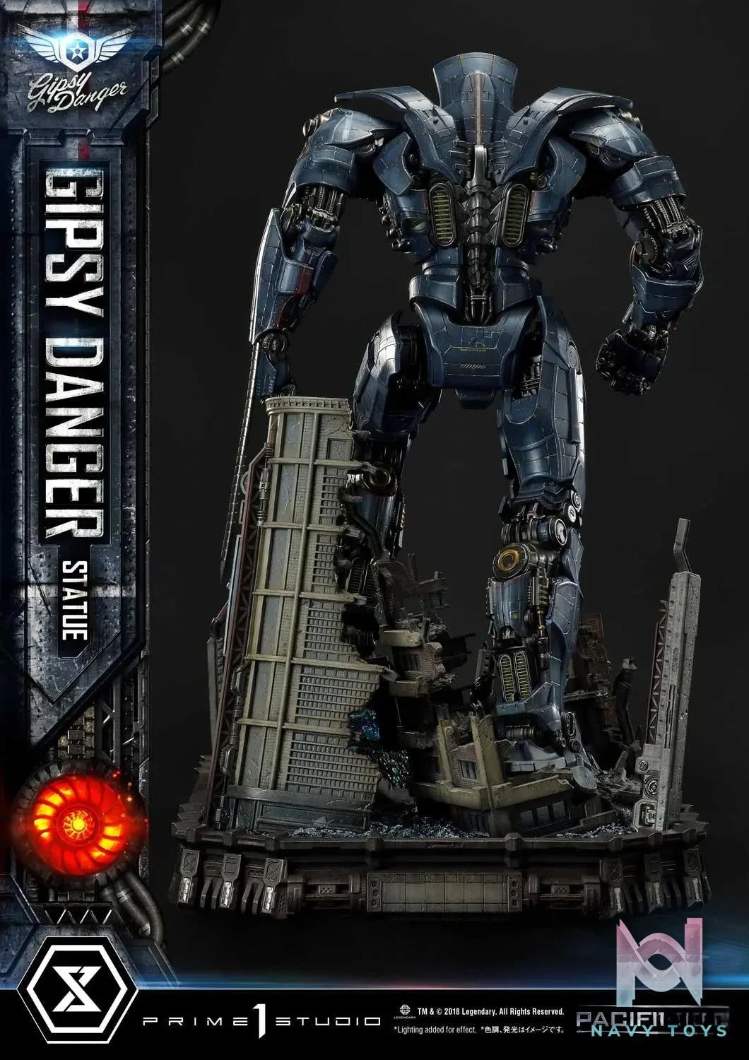 Prime 1 Studio – Ultimate Diorama Masterline Pacific Rim Gipsy Danger UDMPACRIM-01 UDMPACRIM-01DX (Licensed)
