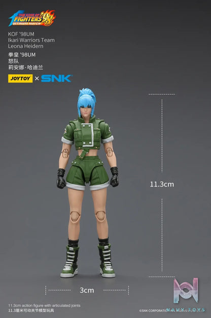 JOYTOY – 1/18 The King of Fighters 98 UM Ikari Team Leona Heidern & Ralf Jones & Clark Still JT01703 JT01710 JT01727 (Licensed)