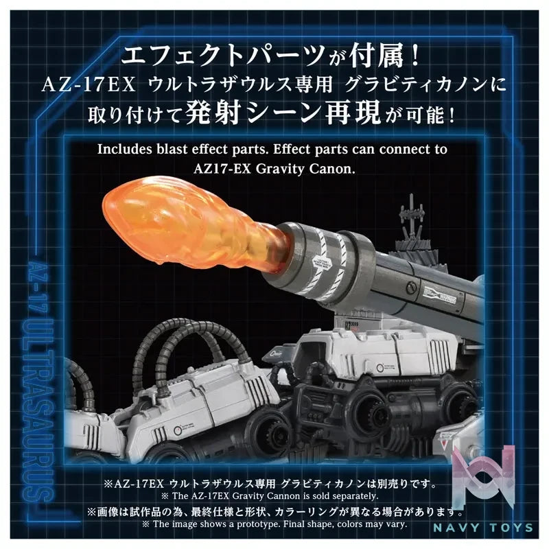 TAKARA TOMY – ZOIDS AZ-17 Ultrasaurus Plastic Model (Licensed)