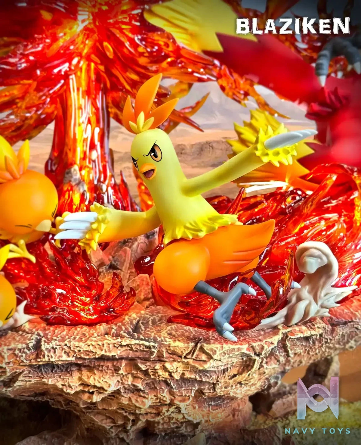 ppap studio – Pokémon Blaziken Evolution Set
