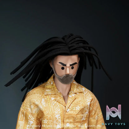 TrickyMan12 – 1/6 scale series -Dreadlocks Head Sculpture FB-10083-1 FB-10083-5 (Licensed)