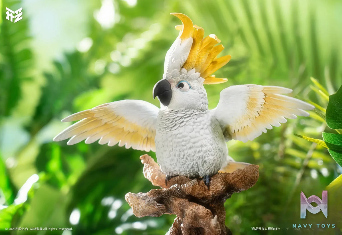Xing Tou Yi He Studio – Jungle Catalog 003 Cacatua galerita Sulphur-crested Cockatoo Bromel (Licensed)