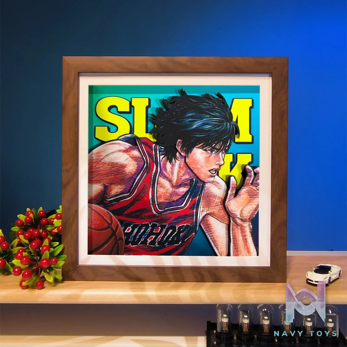 Yu Zhi Jiang Studio – Kaede Rukawa 3D Decorative Painting Slam Dunk