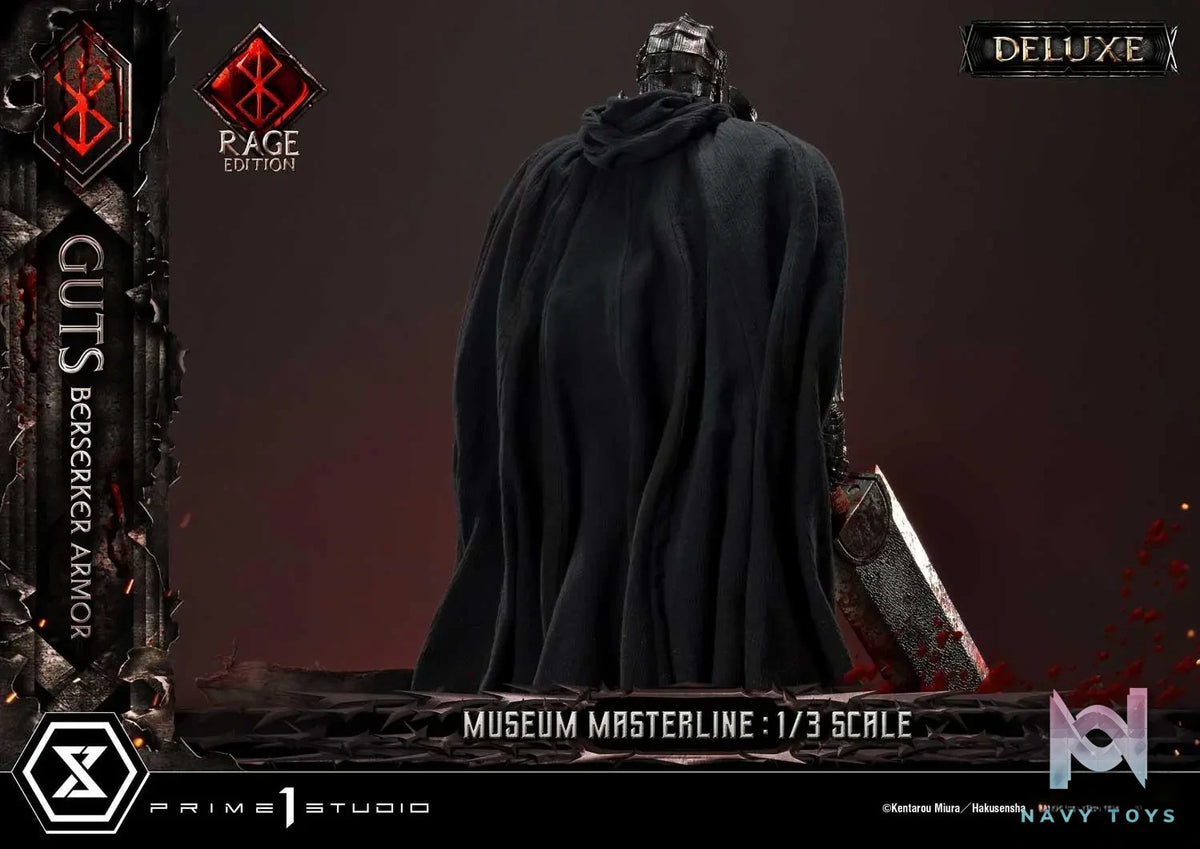 Prime 1 Studio – Museum Masterline Berserk Guts, Berserker Armor Rage Edition MMBR-03 MMBR-03DX MMBR-03DXS (Licensed)