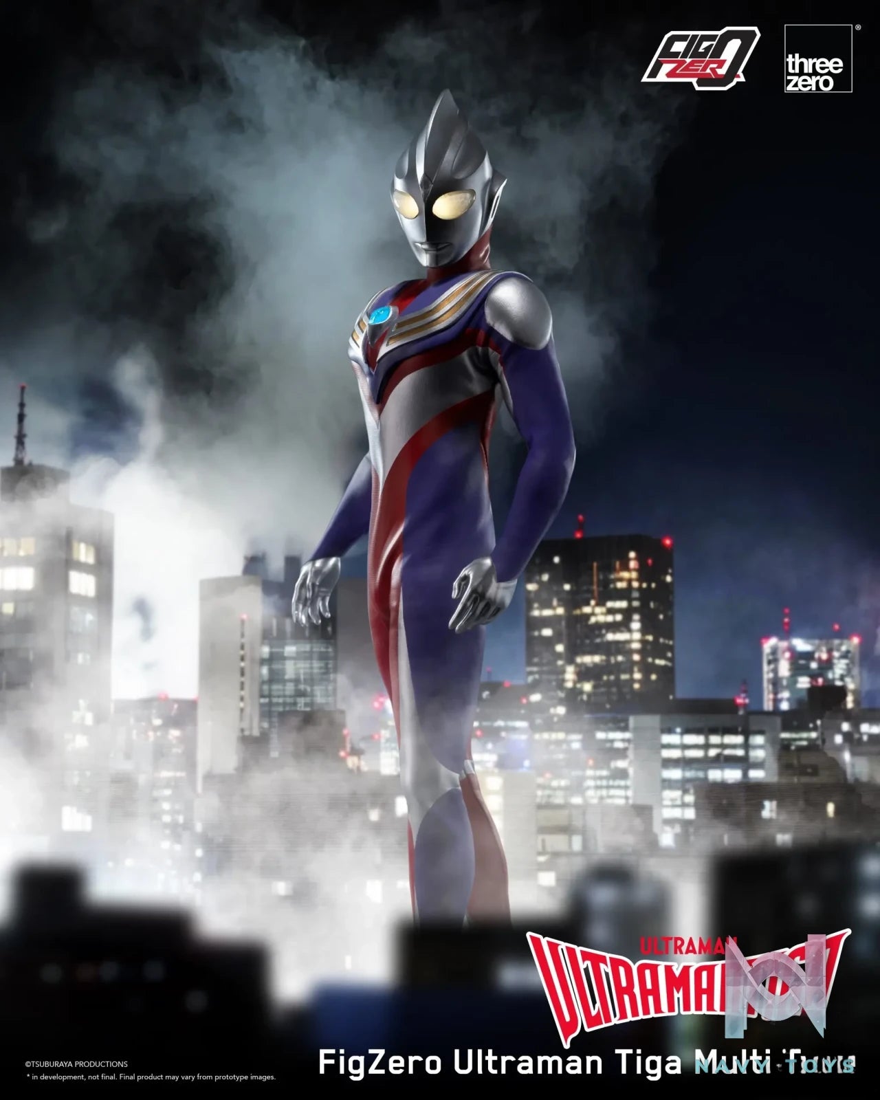 Threezero – Ultraman Tiga FigZero Ultraman Tiga Multi Type 3Z05670W0 (Licensed)