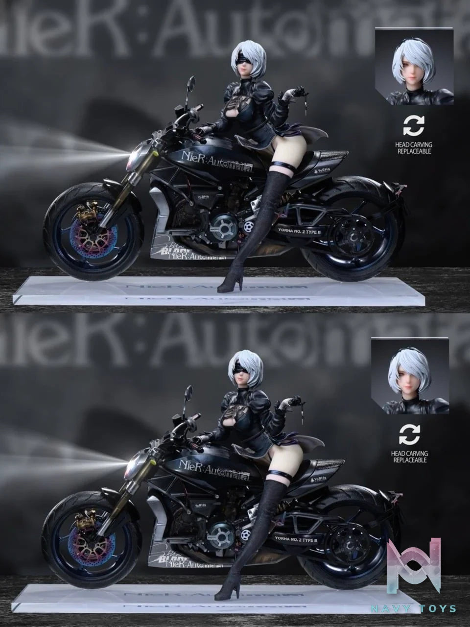 Motorcycle NieR 2B - NieR: Automata - Aetheria Studio resin statue Aetheria Studio anime figure