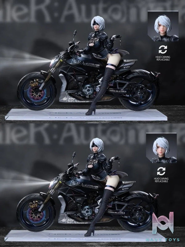 Motorcycle NieR 2B - NieR: Automata - Aetheria Studio resin statue Aetheria Studio anime figure