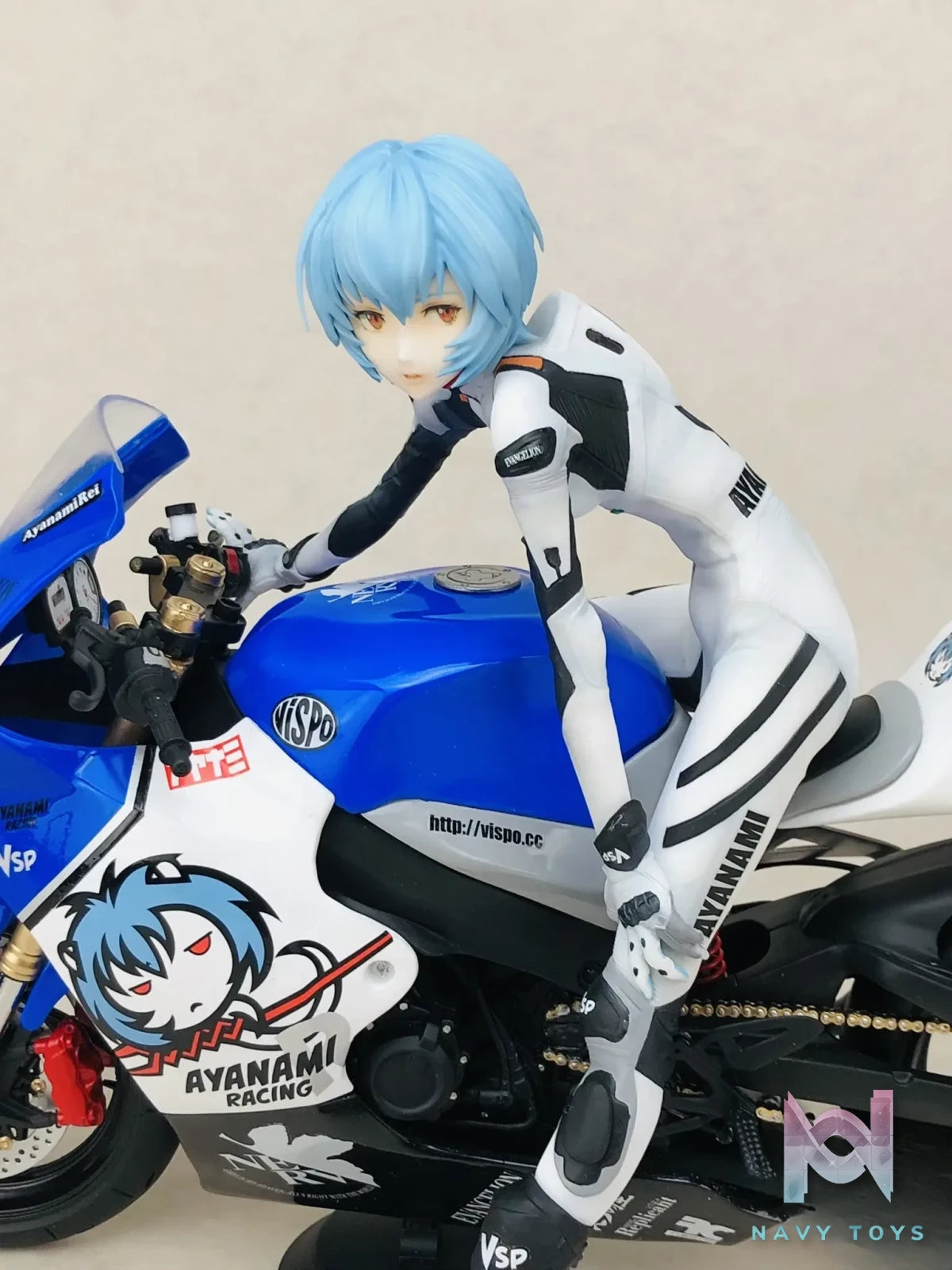 Dragon Stone Studio – Neon Genesis Evangelion Motorcycle Soryu Asuka Langley & Motorcycle Ayanami Rei 2.0