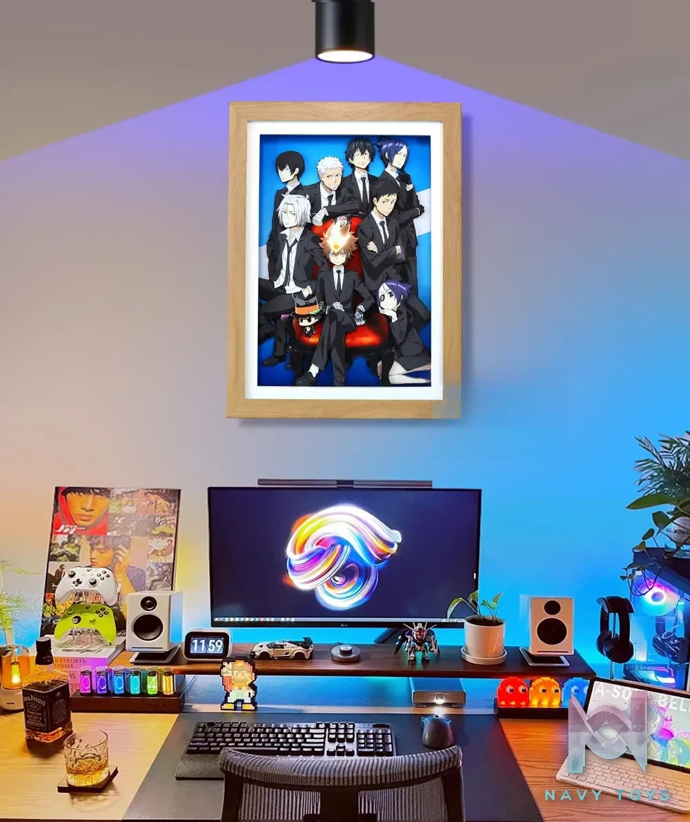 KALA HOME Studio – Katekyo Hitman Reborn! Multiple Characters #01 3D Decorative Painting Katekyo Hitman Reborn!