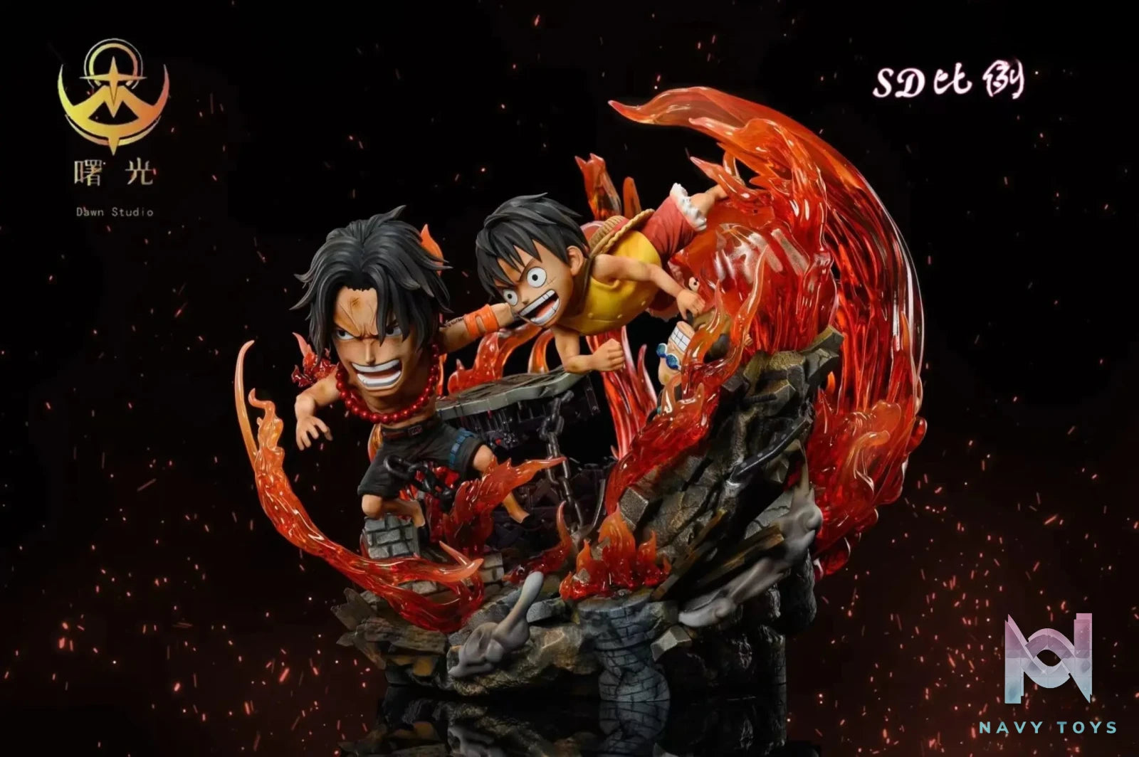 Dawn Studio – Ace and Luffy